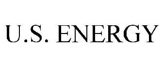 U.S. ENERGY