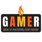 GAMER GREAT AT MASTERING EVERY ROUND