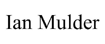 IAN MULDER