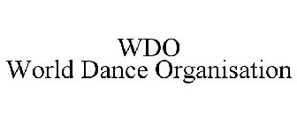 WDO WORLD DANCE ORGANISATION
