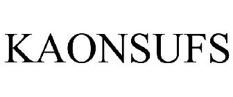 KAONSUFS