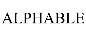 ALPHABLE