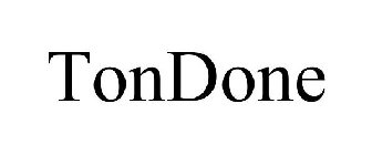 TONDONE