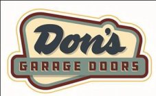 DON'S GARAGE DOORS