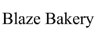 BLAZED BAKERY