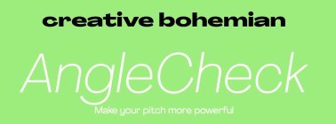 CREATIVE BOHEMIAN ANGLECHECK MAKE YOUR PITCH MORE POWERFUL