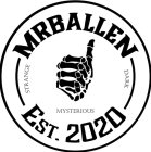 MRBALLEN EST. 2020 STRANGE DARK MYSTERIOUSUS