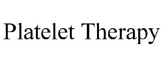 PLATELET THERAPY