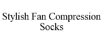 STYLISH FAN COMPRESSION SOCKS