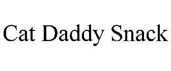 CAT DADDY SNACK