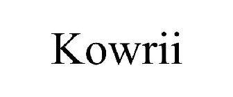 KOWRII
