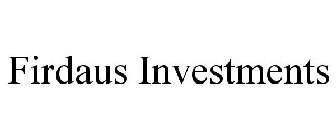 FIRDAUS INVESTMENTS