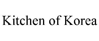 KITCHEN OF KOREA
