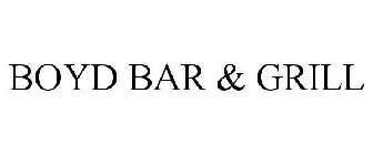 BOYD BAR & GRILL