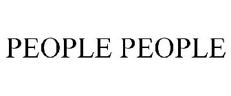 PEOPLE PEOPLE