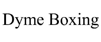 DYME BOXING