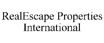 REALESCAPE PROPERTIES INTERNATIONAL