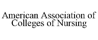 AMERICAN ASSOCIATION OF COLLEGES OF NURSING