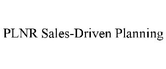 PLNR SALES-DRIVEN PLANNING