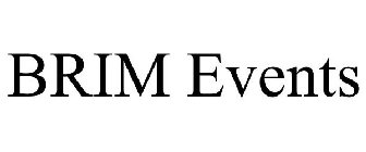 BRIM EVENTS
