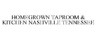 HOMEGROWN TAPROOM & KITCHEN NASHVILLE TENNESSEE