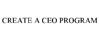 CREATE A CEO PROGRAM