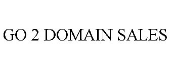 GO 2 DOMAIN SALES