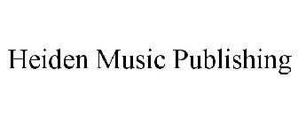 HEIDEN MUSIC PUBLISHING