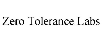 ZERO TOLERANCE LABS