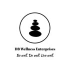 DB WELLNESS ENTERPRISES BE WELL. DO WELL. LIVE WELL.. LIVE WELL.