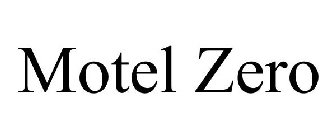 MOTEL ZERO