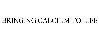 BRINGING CALCIUM TO LIFE