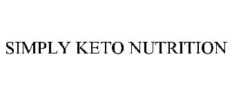 SIMPLY KETO NUTRITION