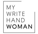 MY WRITE HAND WOMAN