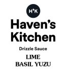 H'K HAVEN'S KITCHEN DRIZZLE SAUCE LIME BASIL YUZU