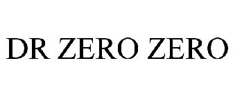 DR ZERO ZERO