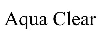 AQUA CLEAR