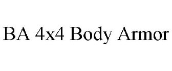 BA 4X4 BODY ARMOR
