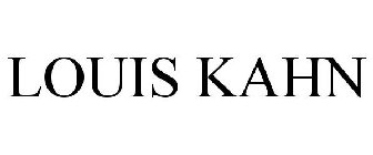 LOUIS I KAHN