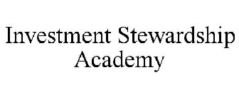 INVESTMENT STEWARDSHIP ACADEMY