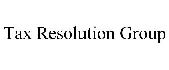 TAX RESOLUTION GROUP