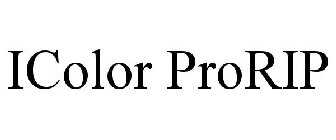 ICOLOR PRORIP