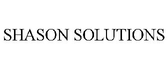 SHASON SOLUTIONS