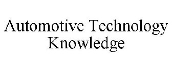 AUTOMOTIVE TECHNOLOGY KNOWLEDGE