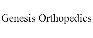 GENESIS ORTHOPEDICS