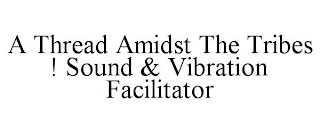 A THREAD AMIDST THE TRIBES ! SOUND & VIBRATION FACILITATOR