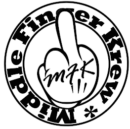 MFK MIDDLE FINGER KREW