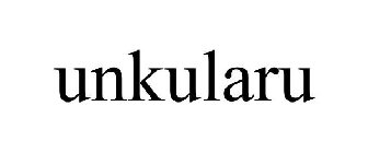 UNKULARU