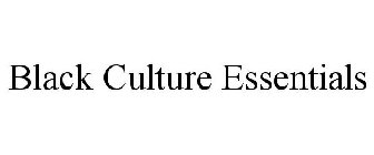 BLACK CULTURE ESSENTIALS