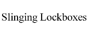 SLINGING LOCKBOXES